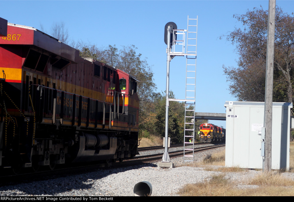 Taking the siding